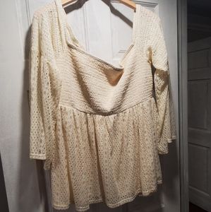 Off the shoulder Torrid top